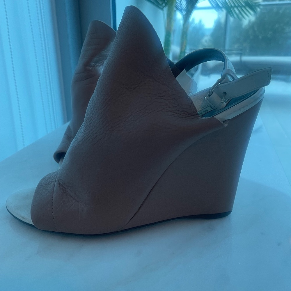 Balenciaga Slingback Glove Leather Wedge 39.5